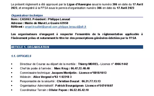 Montee Historique